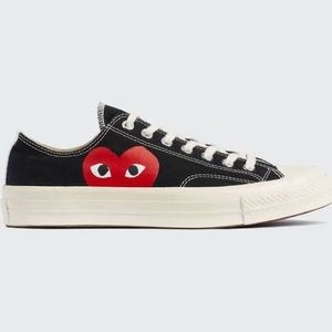 Commes des Garçons Play x Converse black